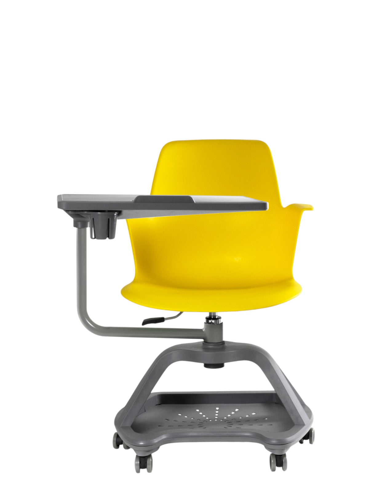 Think amarillo con paleta