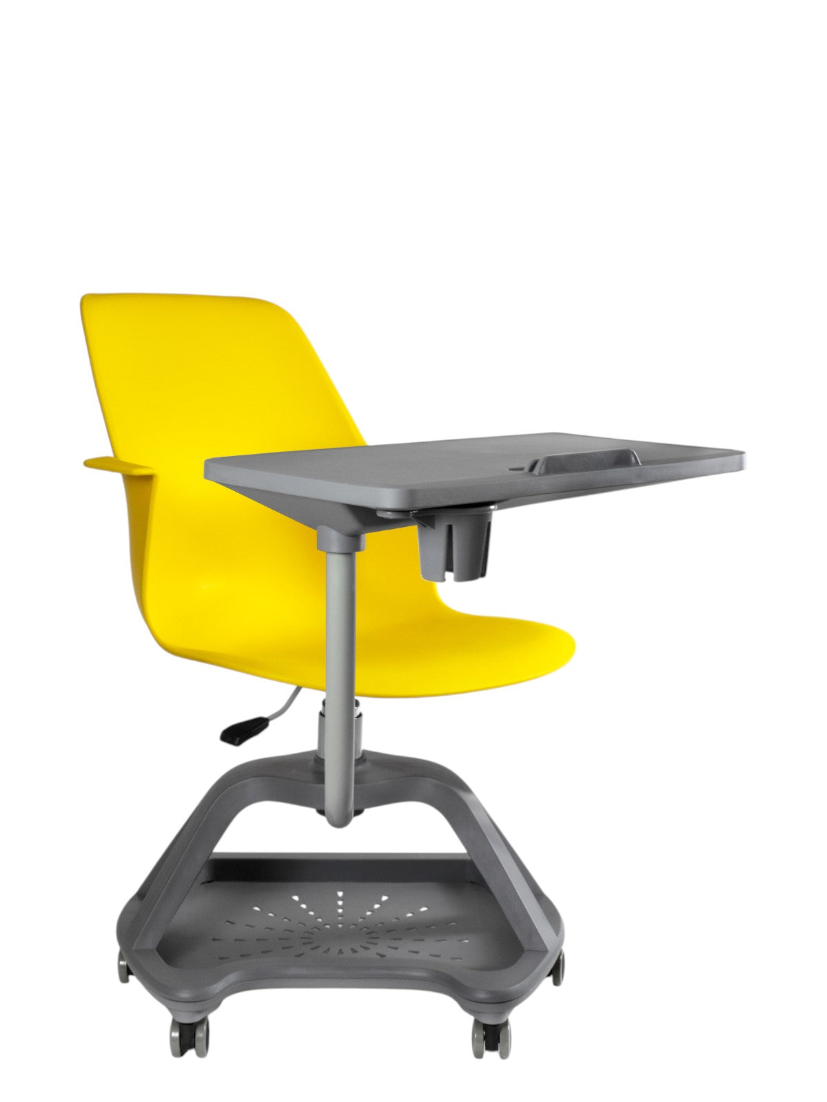 Think amarillo con paleta